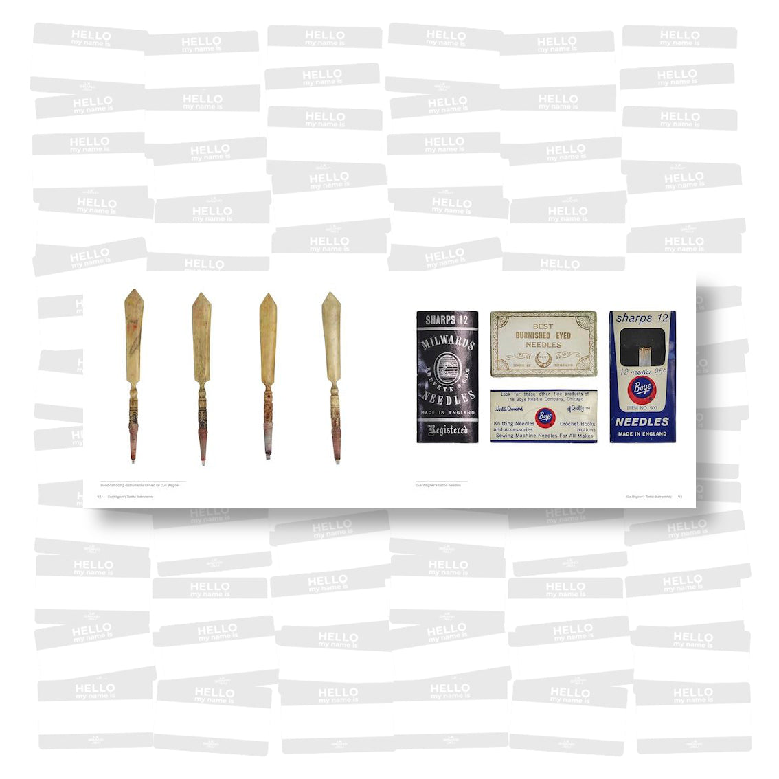 Gus Wagner. Globe Trotter and Hand Tattoo Artist