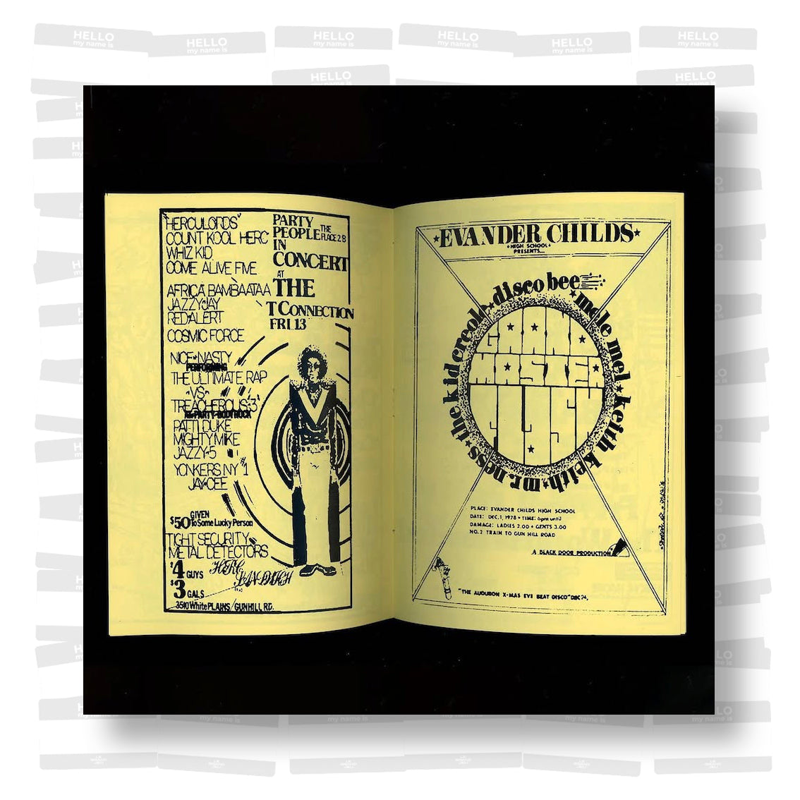 Hip-Hop Flyers from the Bronx 1980s