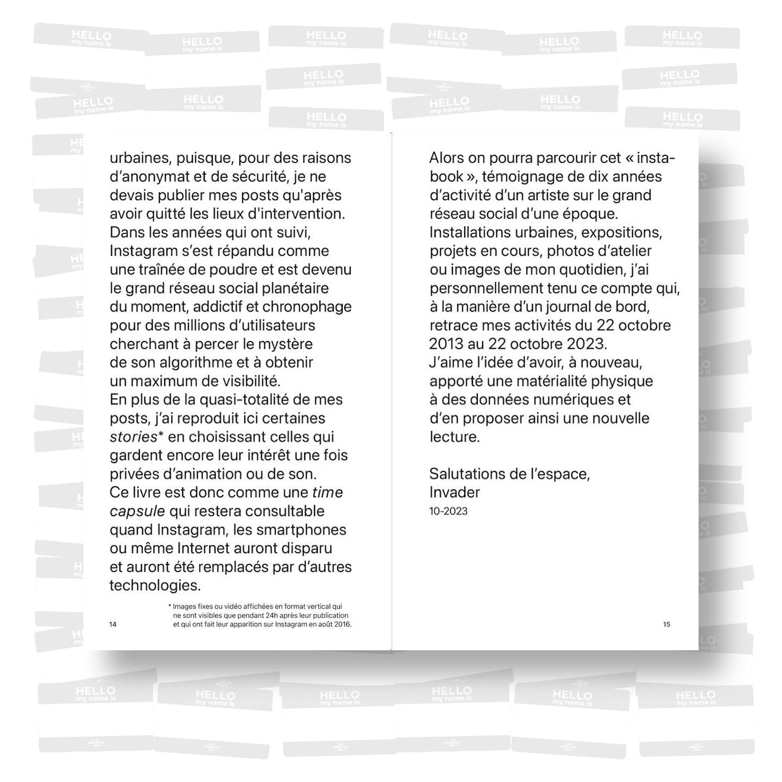 Invader - @Invaderwashere 10 years of Instagram