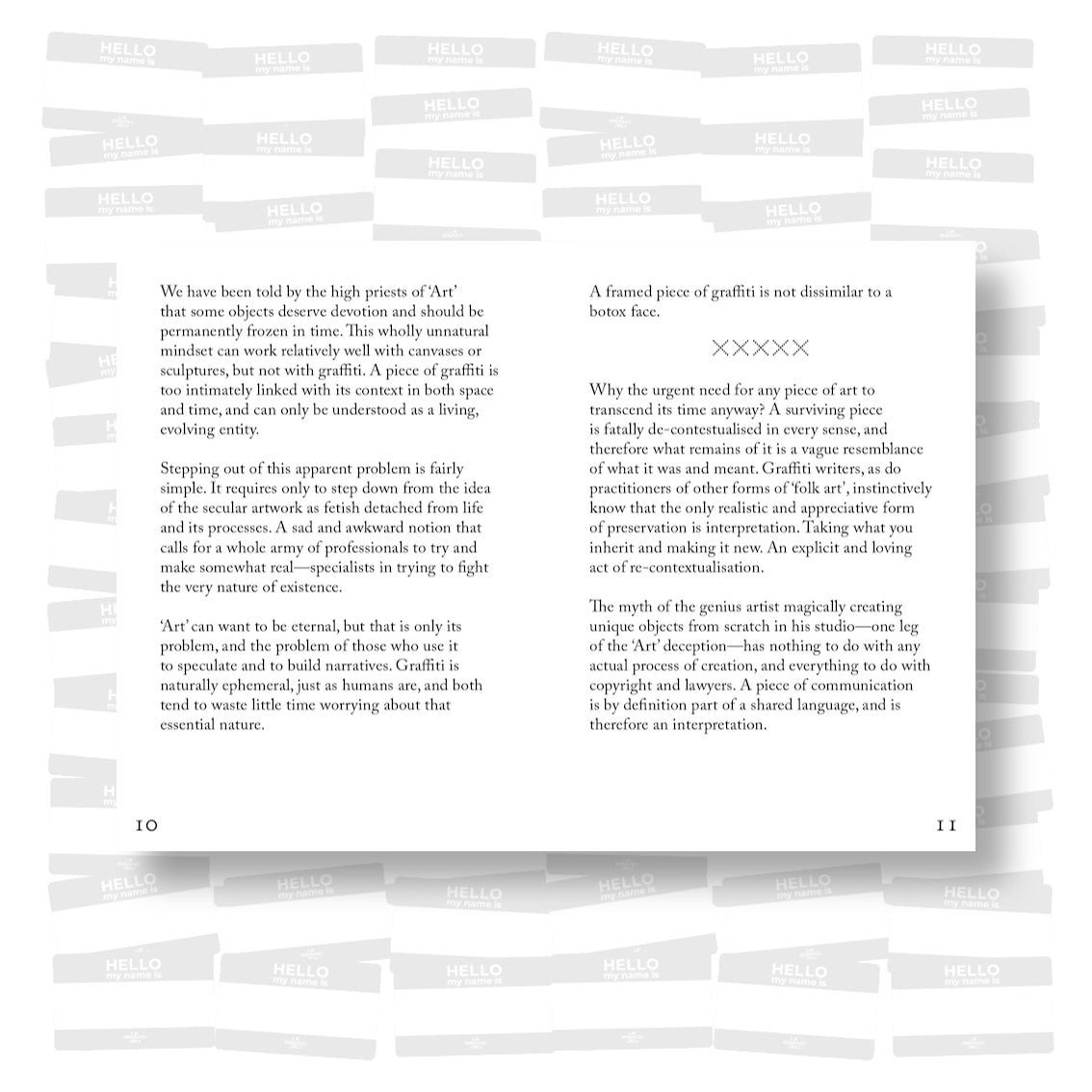 Javier Abarca - Graffiti is ‘folk art’