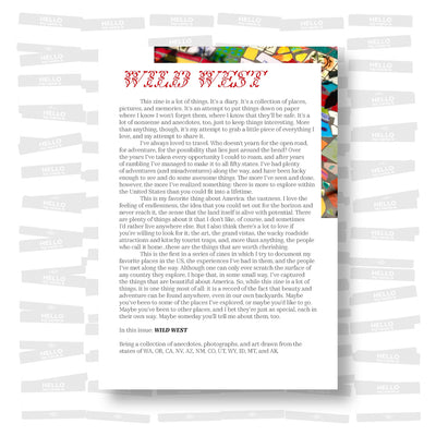 Jessica Hoofnagle - Collector #2: Wild West