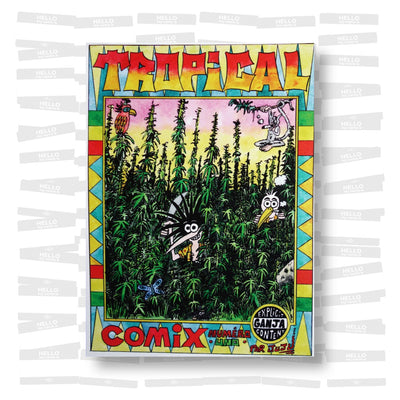 Juju - Postal Cards Tropical Komix #1