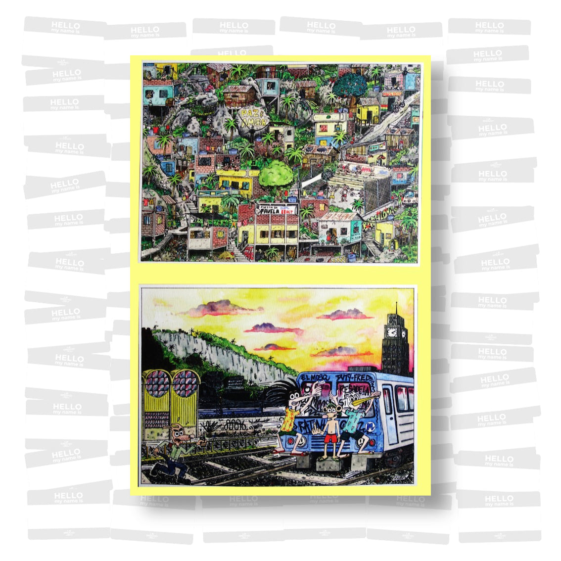 Juju - Postal Cards Tropical Komix #1