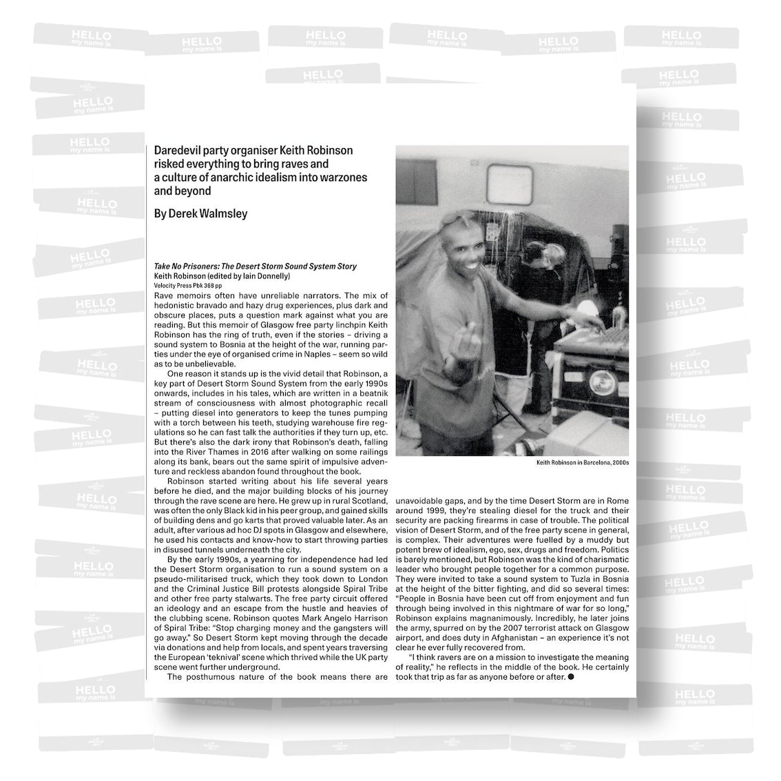 Keith Robinson - Take No Prisoners: the Desert Storm Sound system story