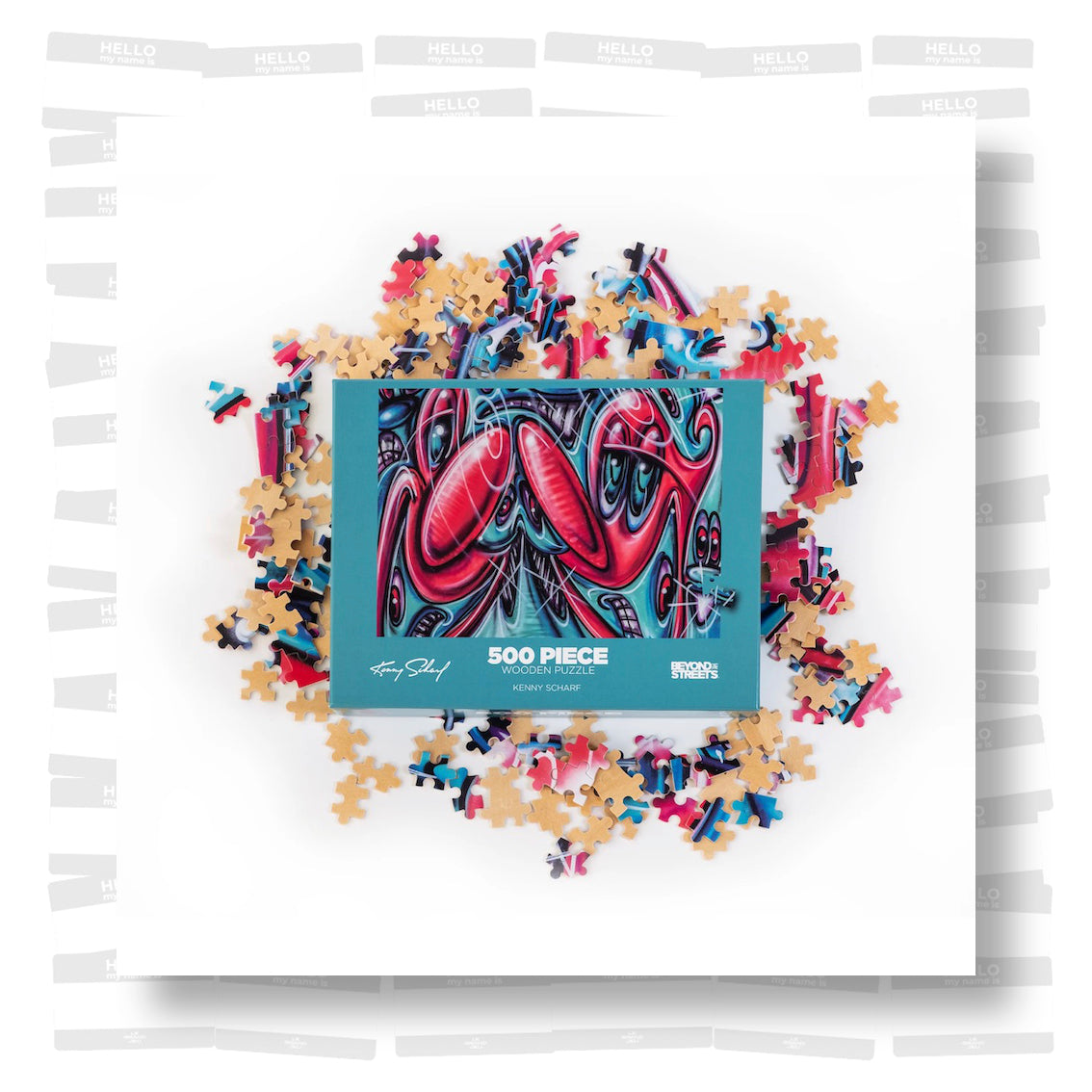 Kenny Scharf - "Newazy" Puzzle