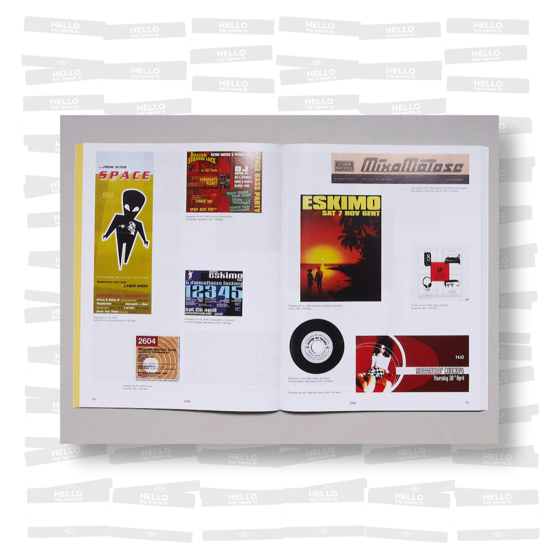 Koen Galle - Smos & Baby Bee: Party Flyers And More