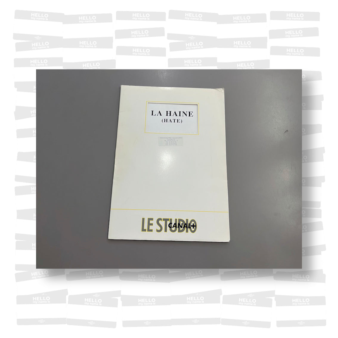 La Haine - Press Kit & Archival Material