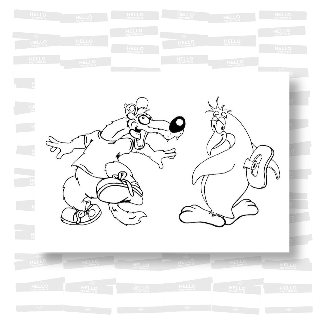 Léonard Dufois - Rave Coloring Pack 002