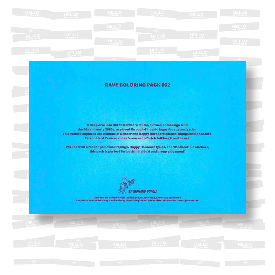 Léonard Dufois - Rave Coloring Pack 002