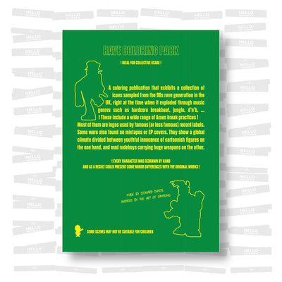 Léonard Dufois - Rave Coloring Pack 001