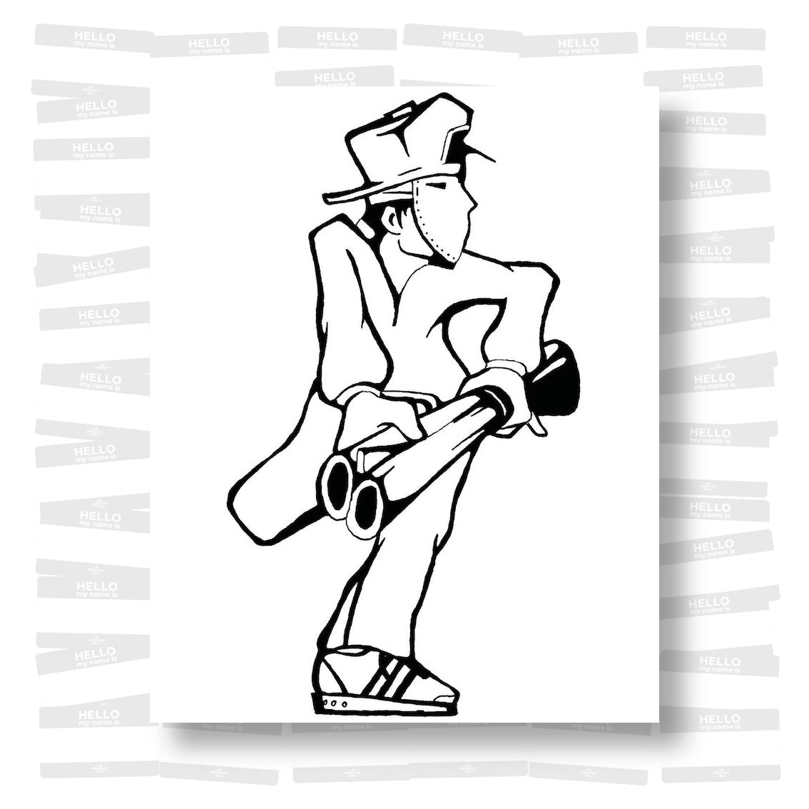 Léonard Dufois - Rave Coloring Pack 001