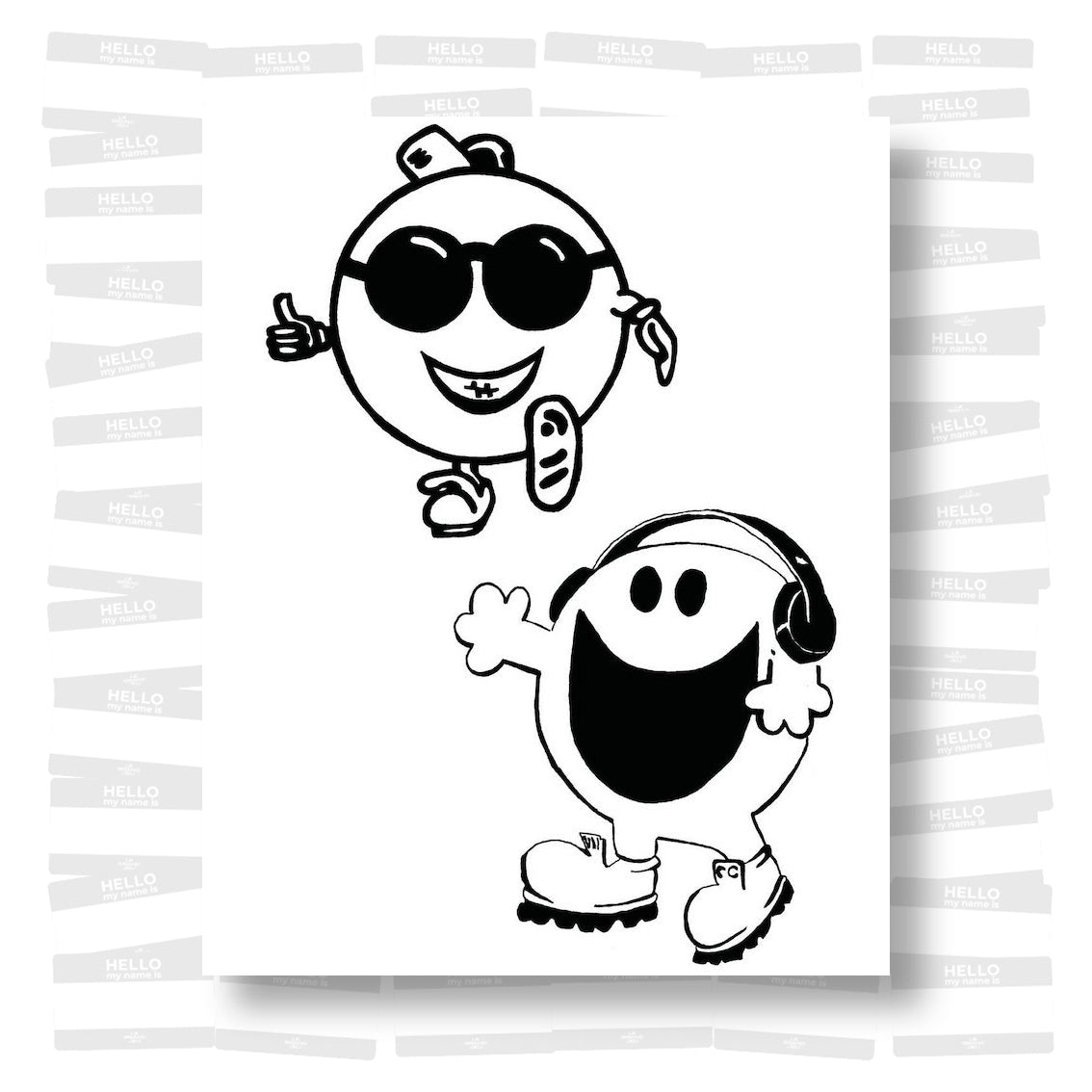 Léonard Dufois - Rave Coloring Pack 001