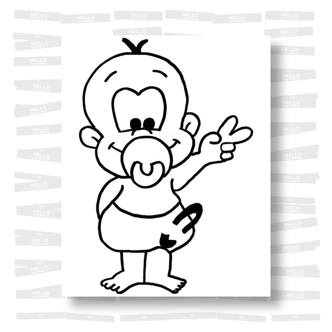 Léonard Dufois - Rave Coloring Pack 001