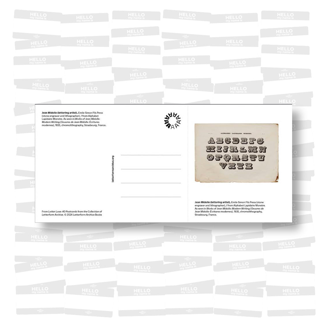 Letter Love: 40 Postcards from the Collection of Letterform Archive