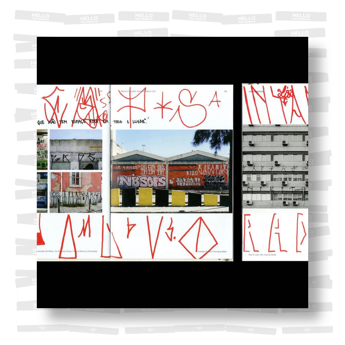 Ana Moraes - Lisboa e Reação: pixação não é tag