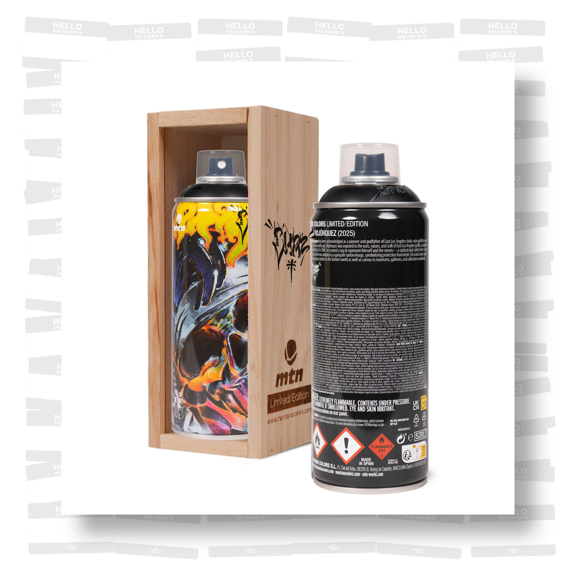 MTN Limited Edition - Chaz Bojorquez