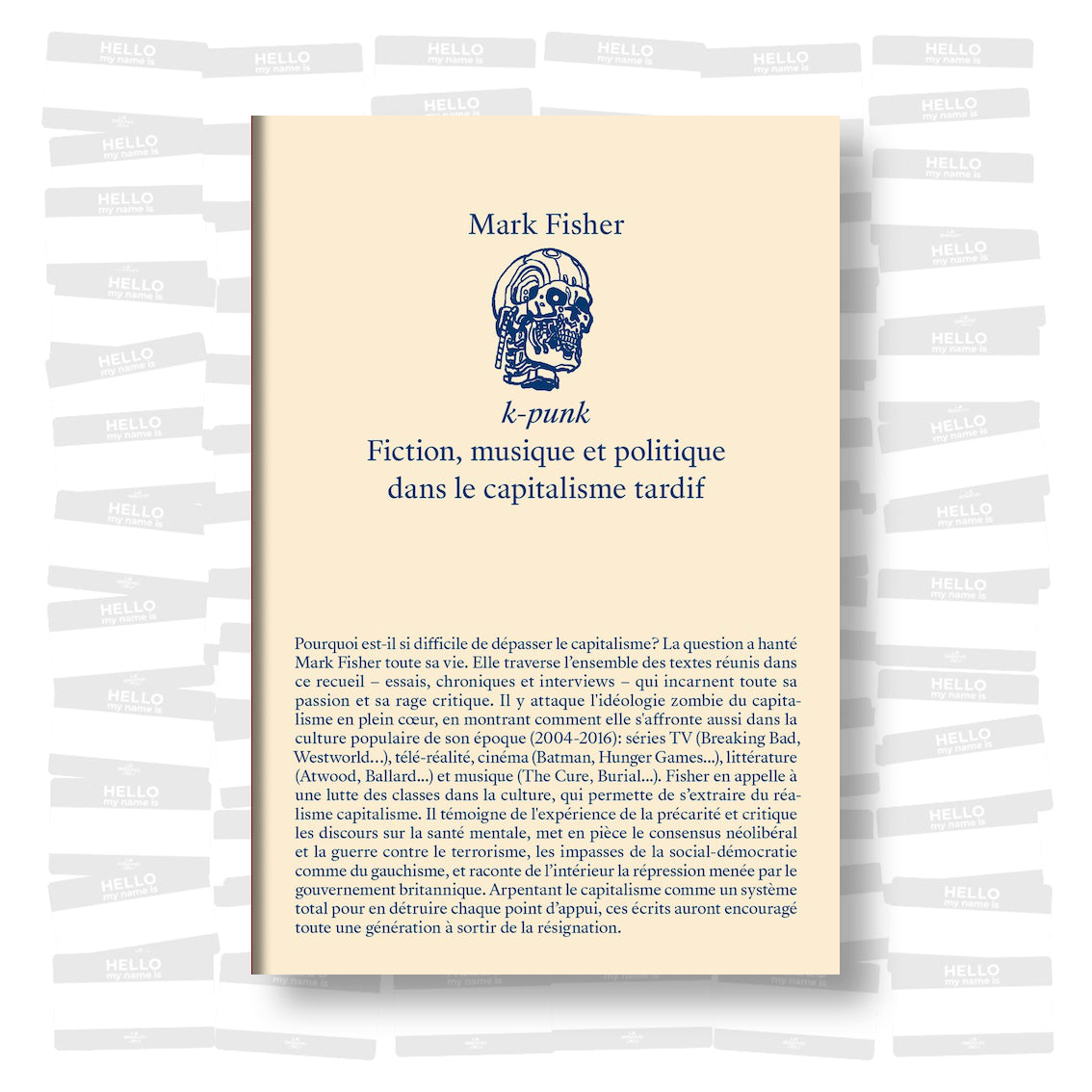 Mark Fisher - k-punk : Fiction, musique et politique dans le capitalisme tardif