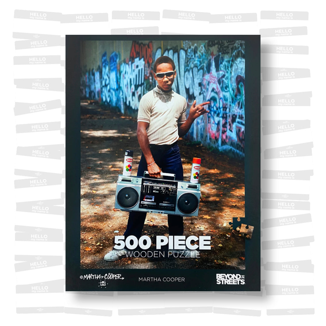 Martha Cooper - "Lil' Crazy Legs Series 1" Puzzle