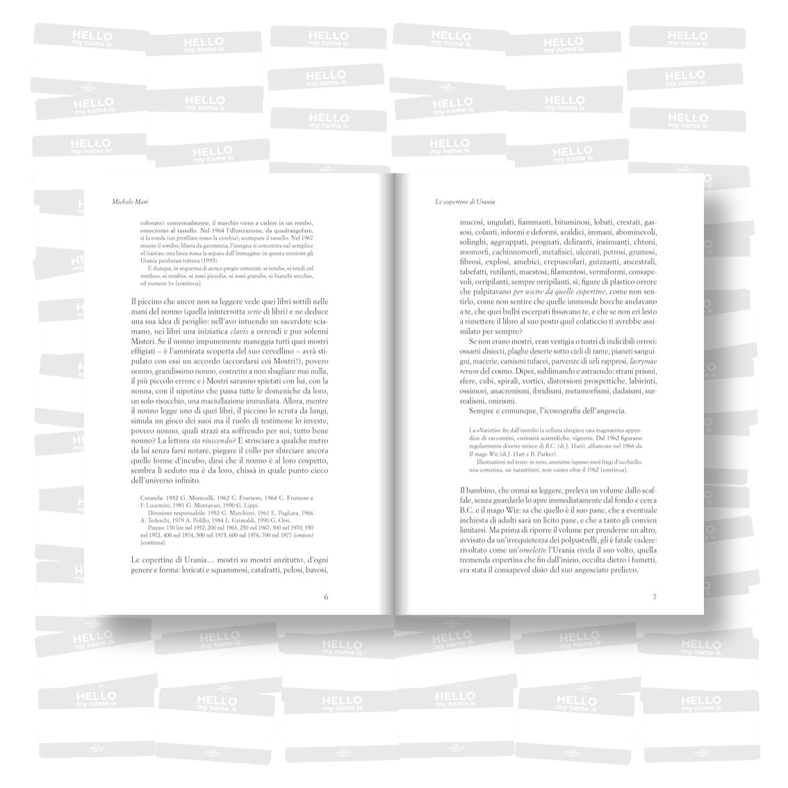 Michele Mari - Le copertine di Urania
