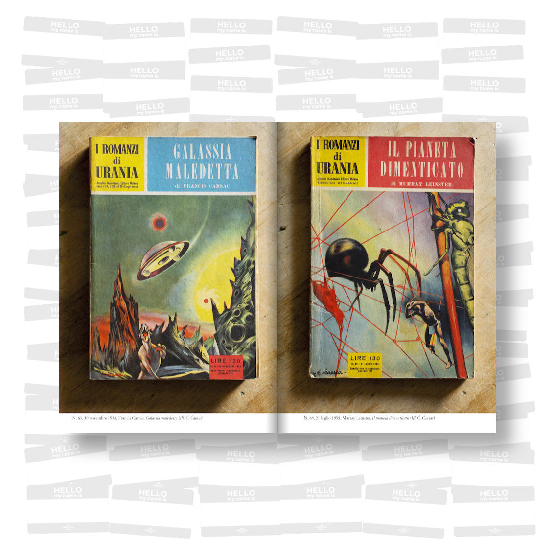 Michele Mari - Le copertine di Urania