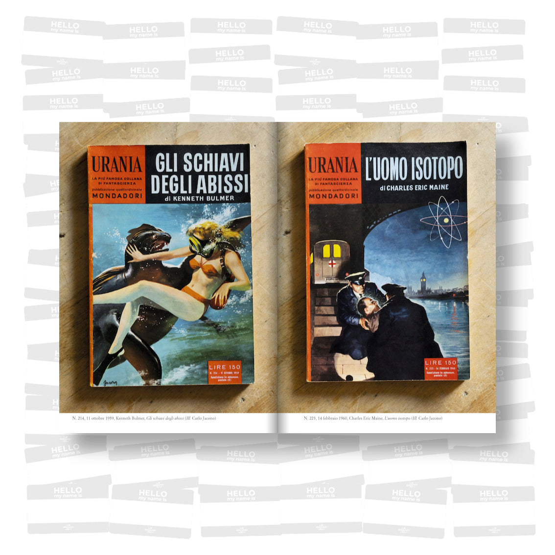 Michele Mari - Le copertine di Urania