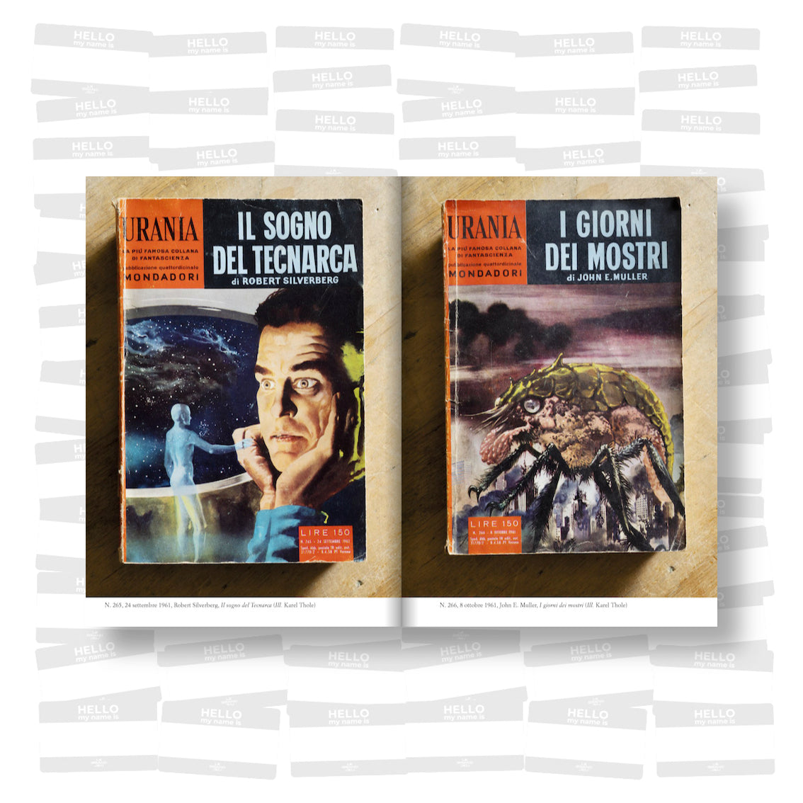 Michele Mari - Le copertine di Urania