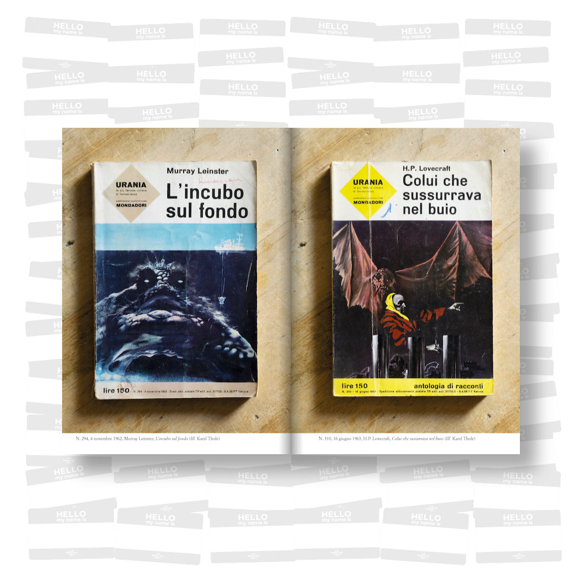 Michele Mari - Le copertine di Urania