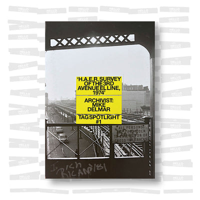 Tag Spotlight #1 - Mike Delmar: ‘H.A.E.R. Survey of the 3rd avenue El Line, 1974'