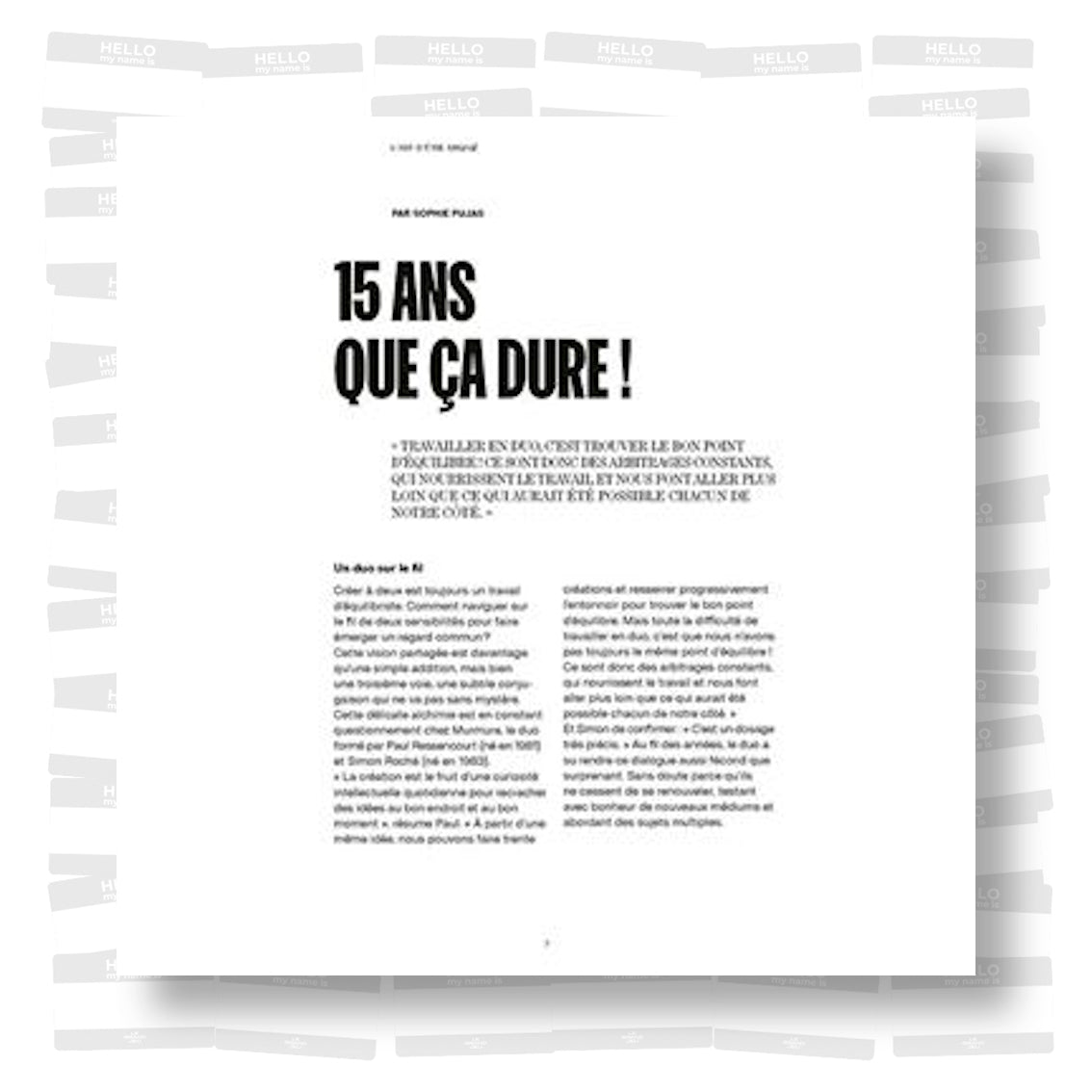 Murmure Street: L'art d'être engagé