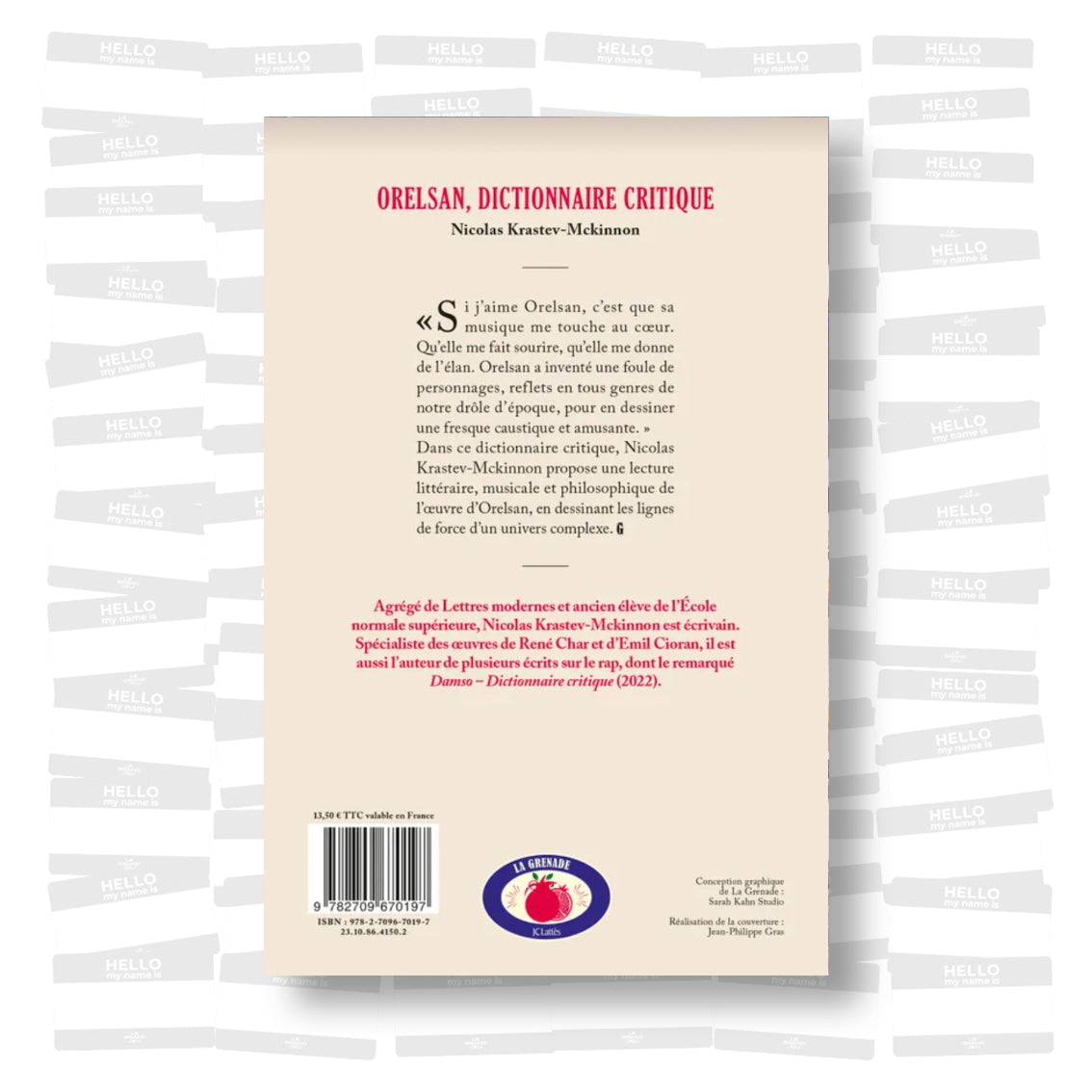 Nicolas Krastev-Mckinnon - Orelsan. Dictionnaire critique