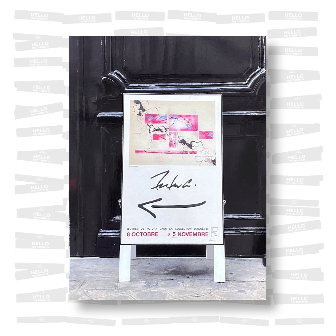 Oeuvres de Futura dans la collection d'agnès b.