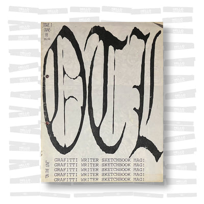 On The Line: Graffiti Writer Sketchbook Mag! #1
