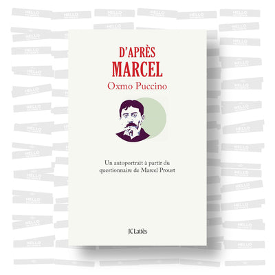Oxmo Puccino - D'après Marcel : Un autoportrait à partir du questionnaire de Marcel Proust
