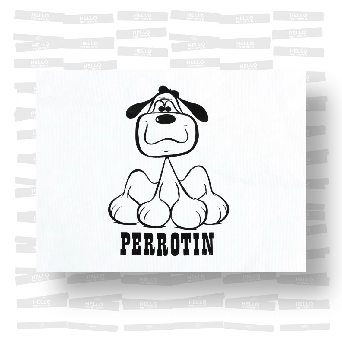 Perrotin x Barry McGee - French Dog Tote bag