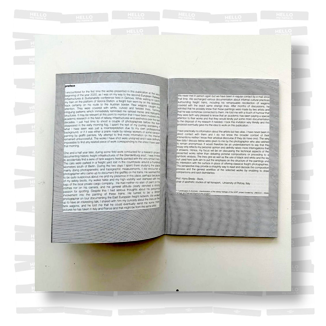 Prof. Harry Breda-Beck - Lines & Numbers