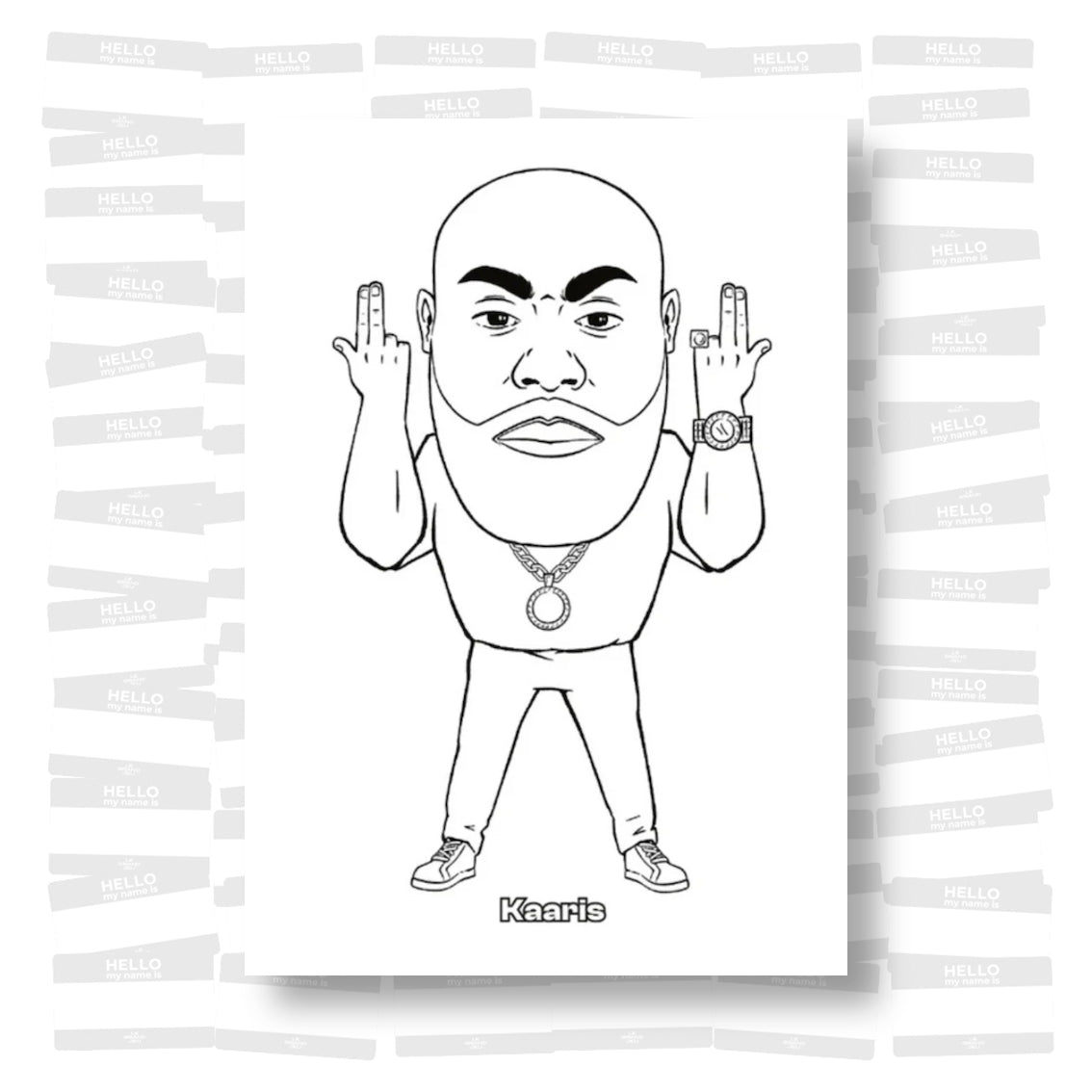 Rap Coloriage 93