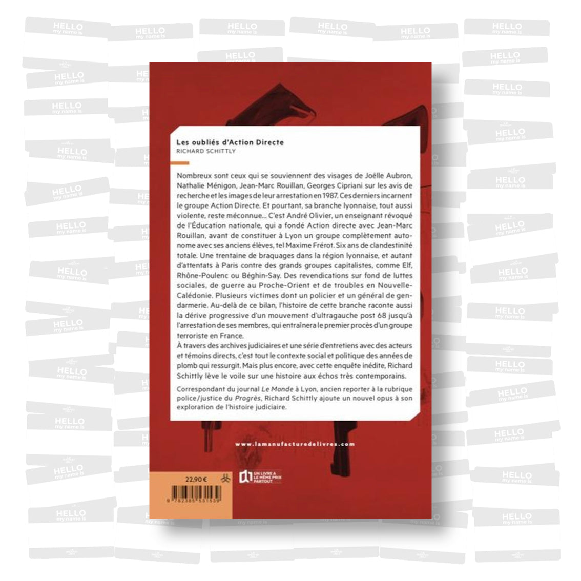 Richard Schittly - Les oubliés d’Action Directe: De l’ultragauche au terrorisme