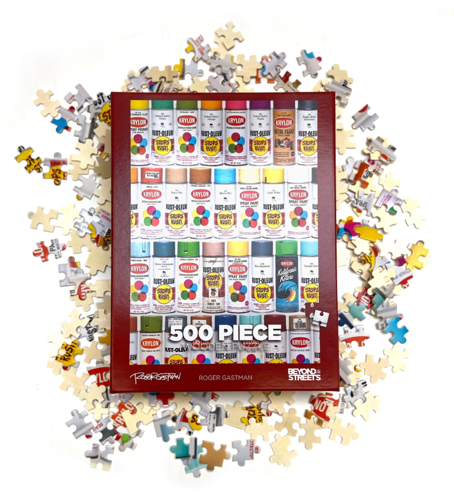 Roger Gastman - "Vintage Spray Cans Series 1" Puzzle