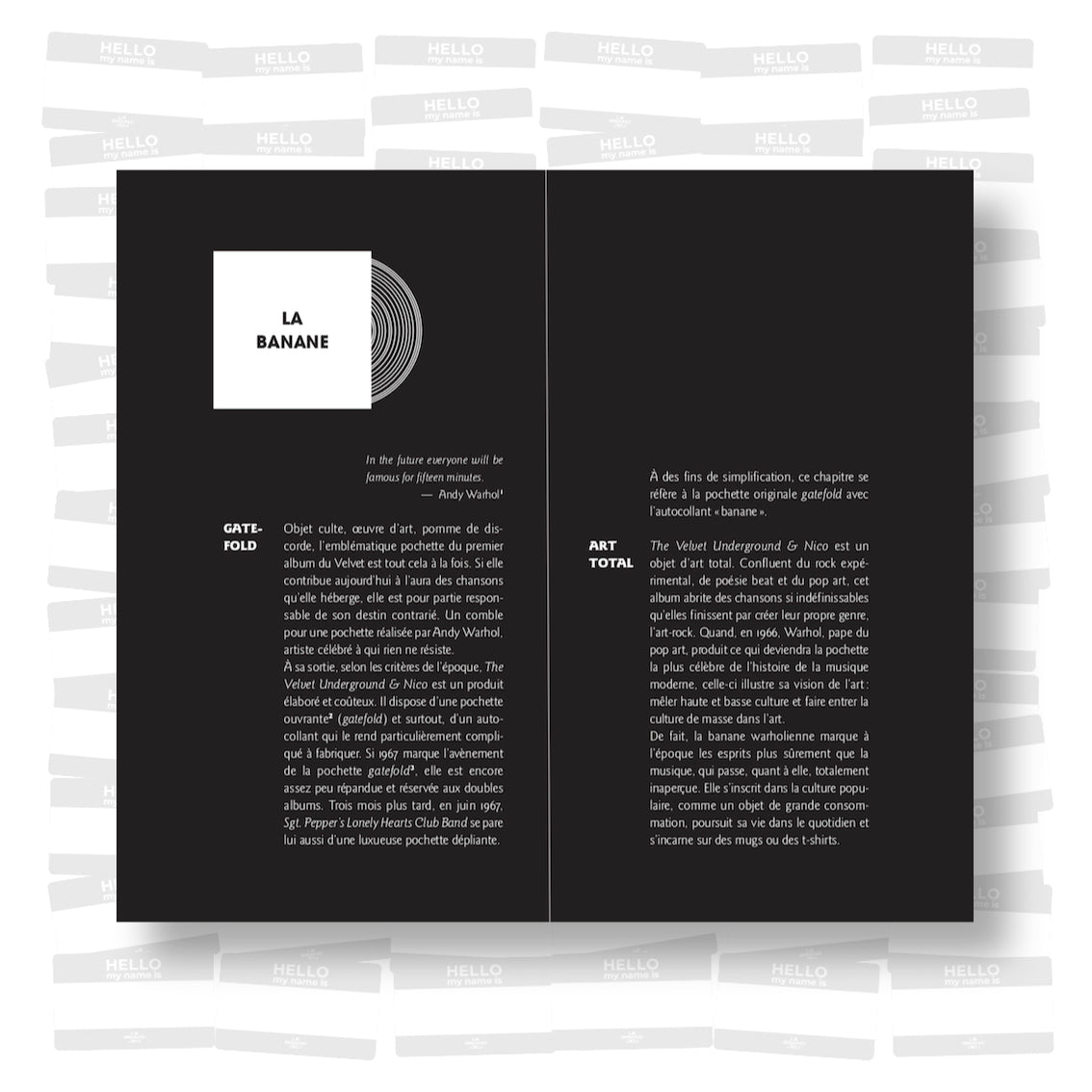 Sébastien Bismuth - The Velvet Underground & Nico Andy Warhol