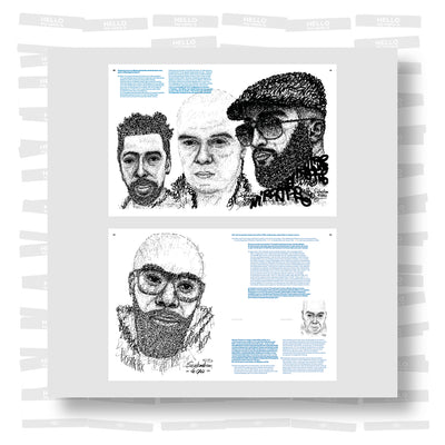 Sébastien Le Gall - Visages Lettrés : 40 ans de rap francophone en 500 portraits