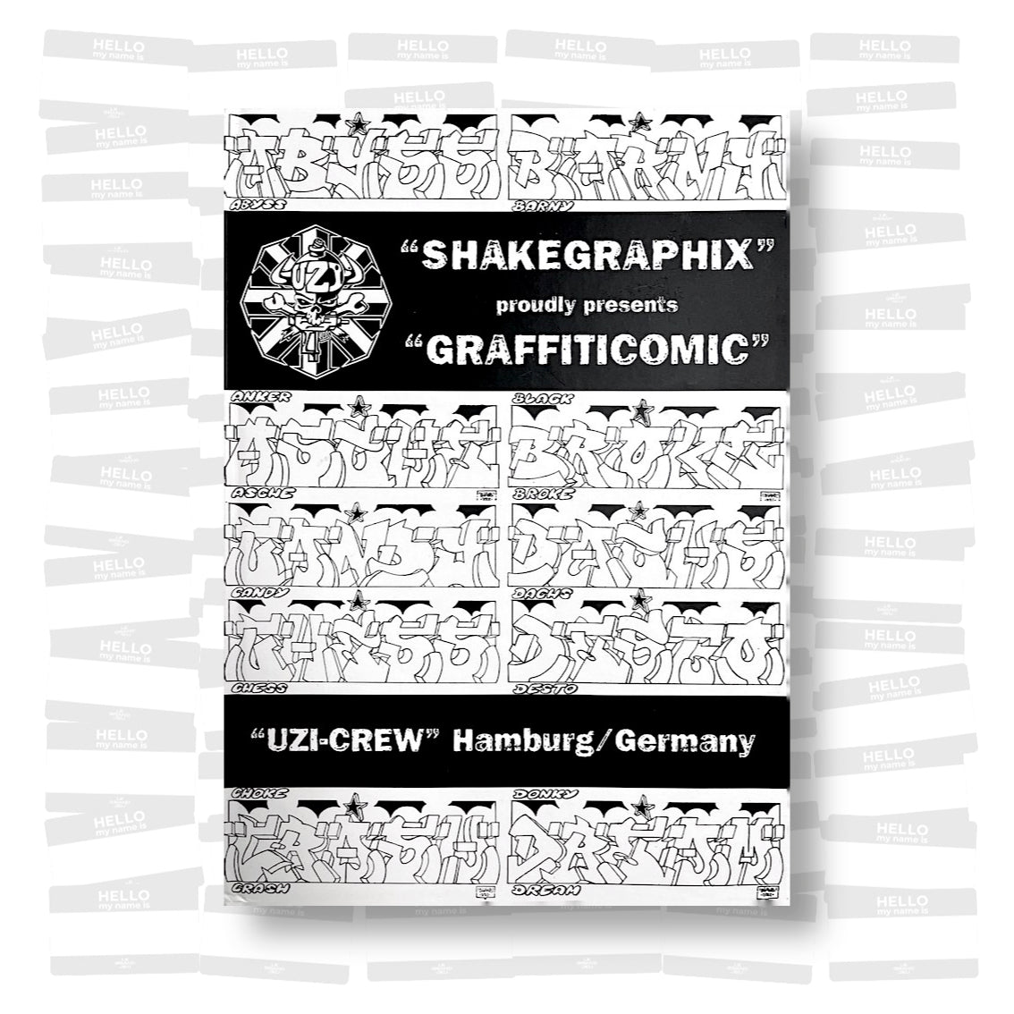 Shakegraphix - Graffiti Comic #1