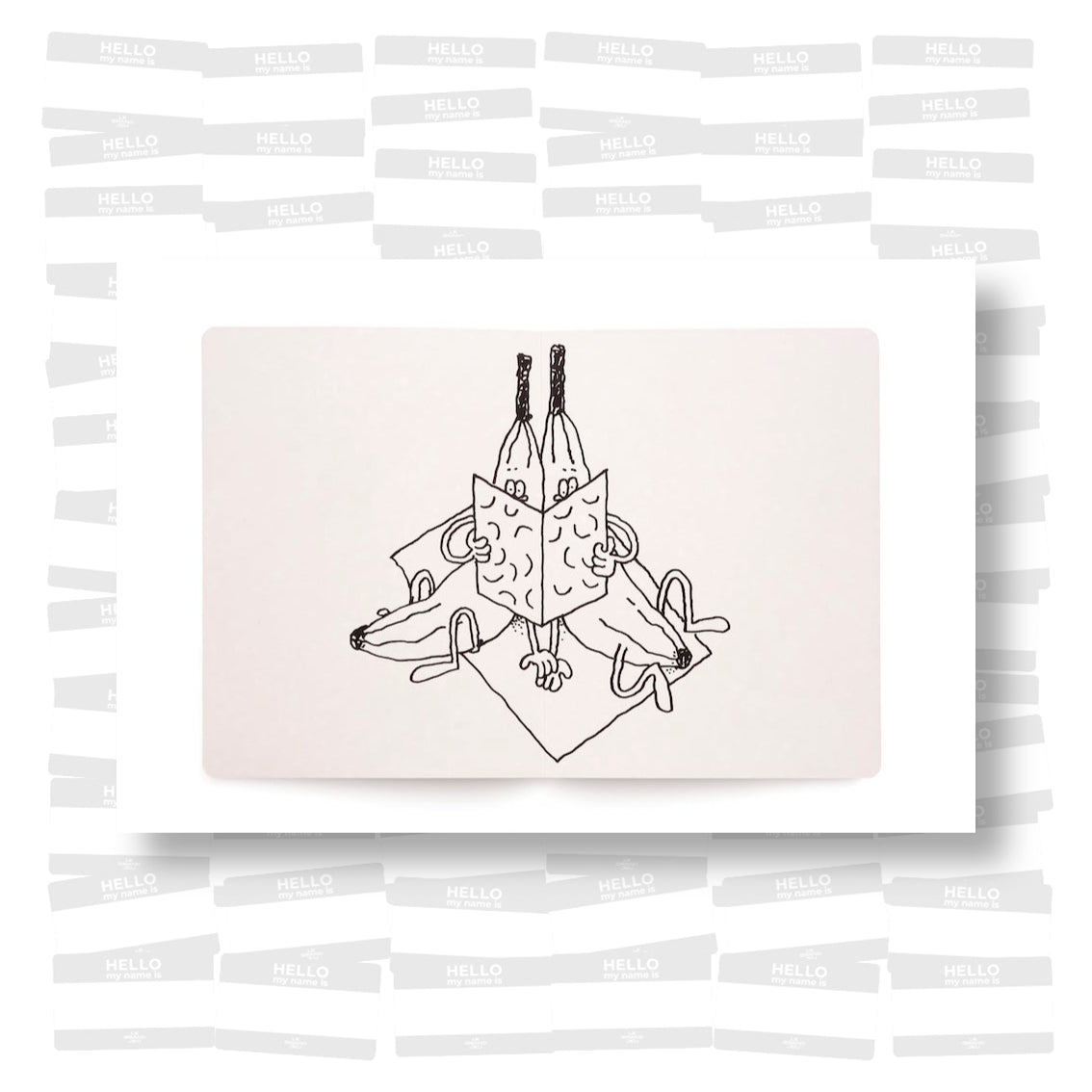 Stefan Marx - Reading the News