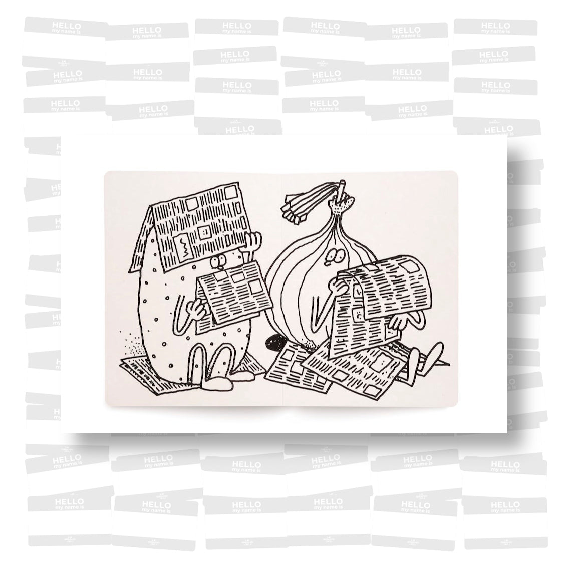 Stefan Marx - Reading the News