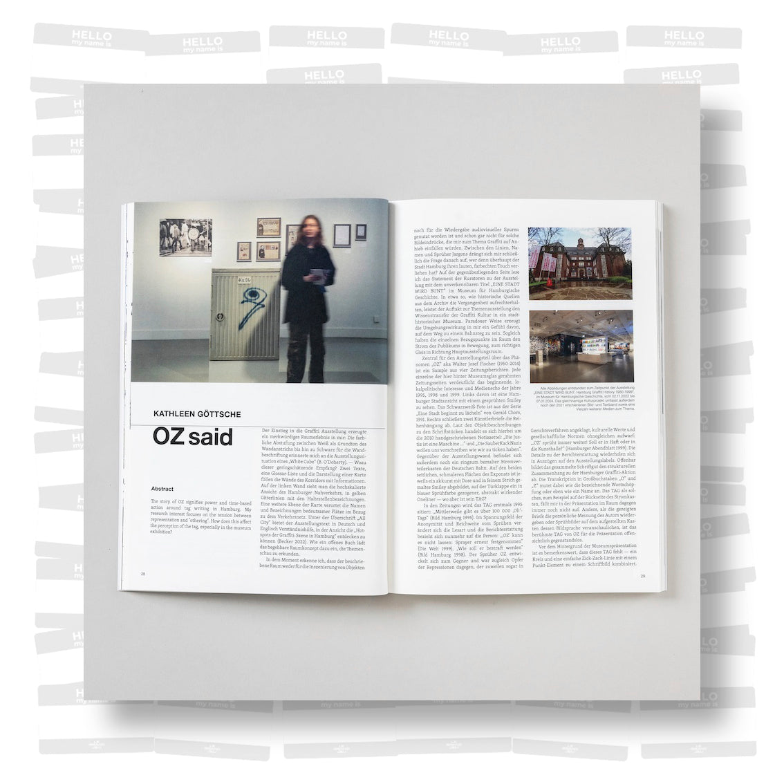 TAG Name writing in public space: A Conference about Tagging, in History and Today