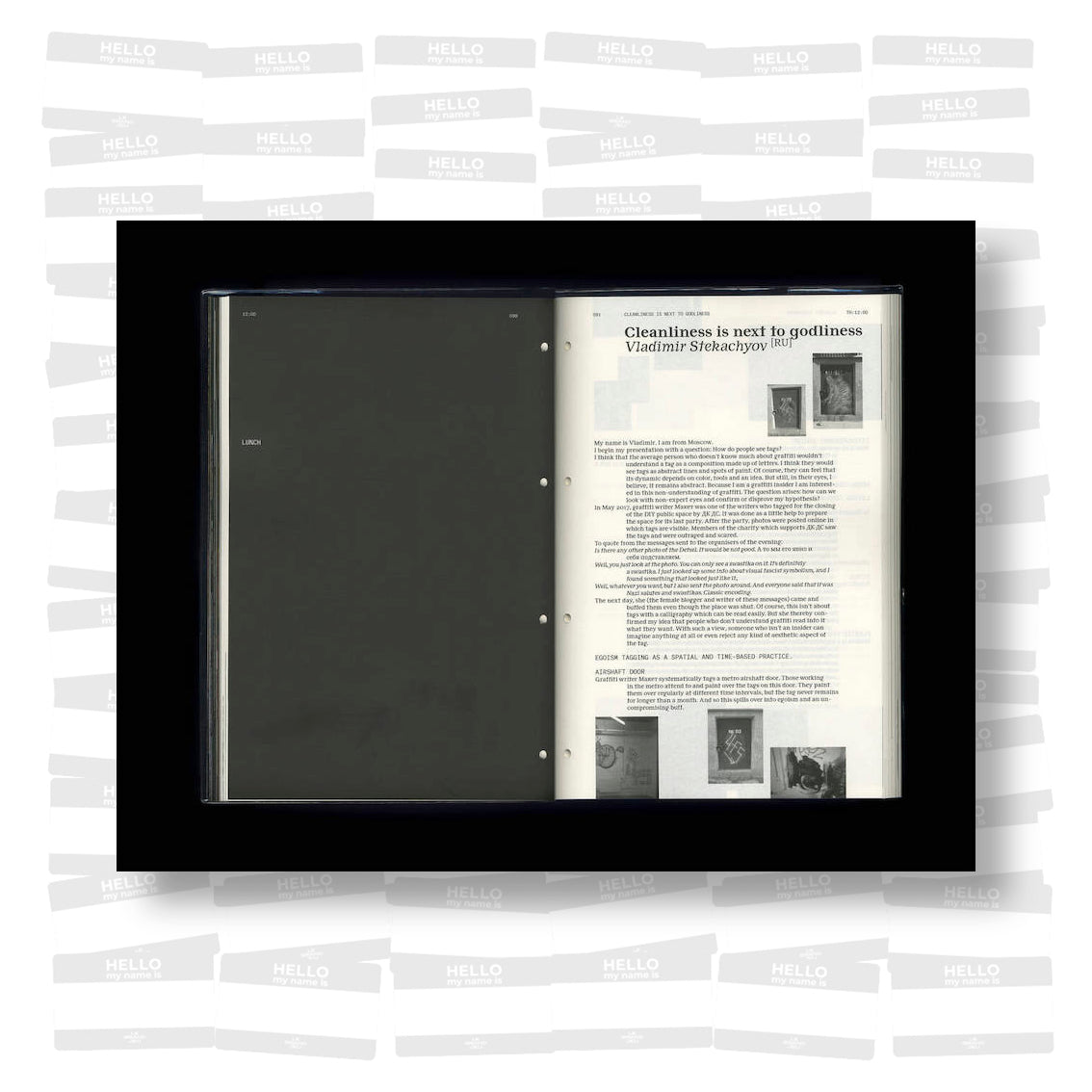 TAG: name writing in public space