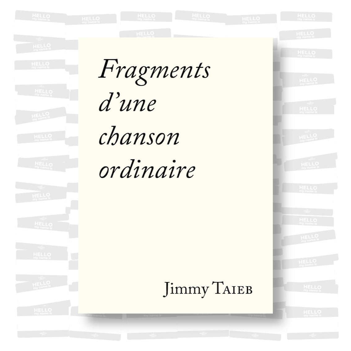 Taïeb - Fragments d’une chanson ordinaire