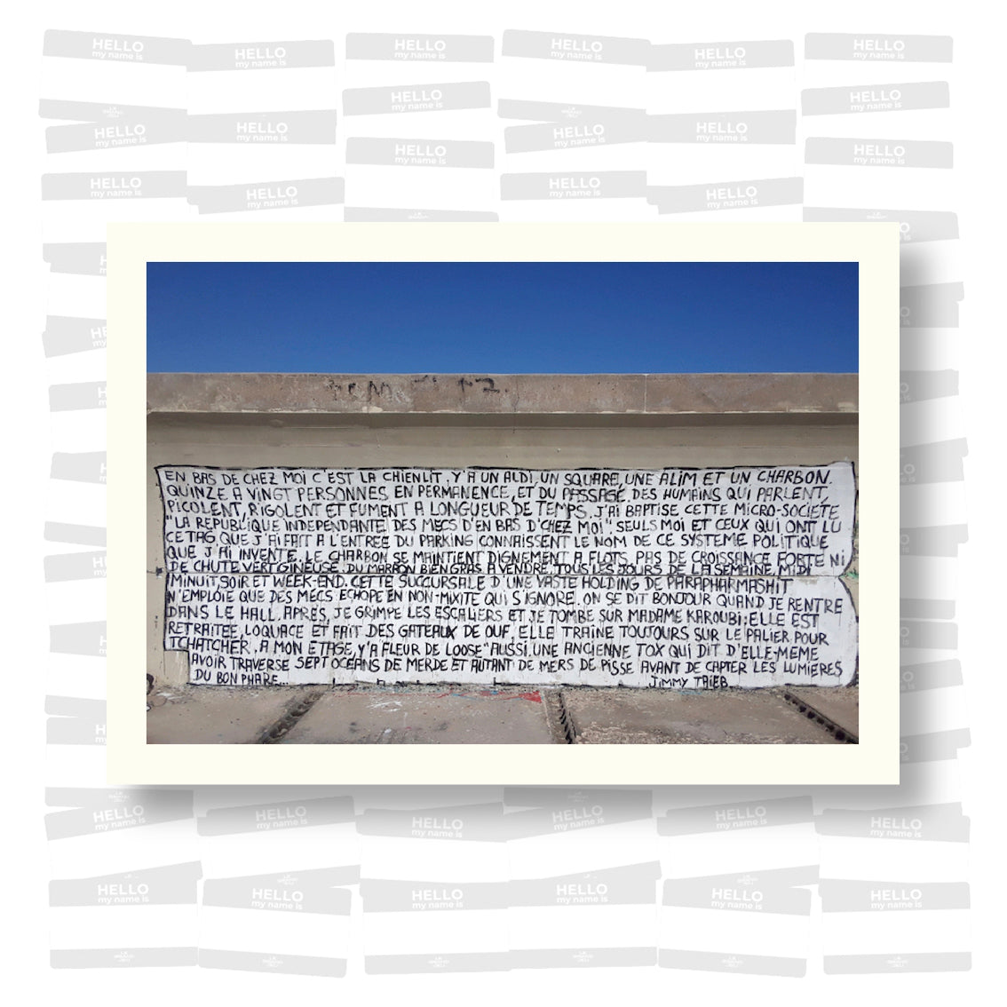 Taïeb - Fragments d’une chanson ordinaire