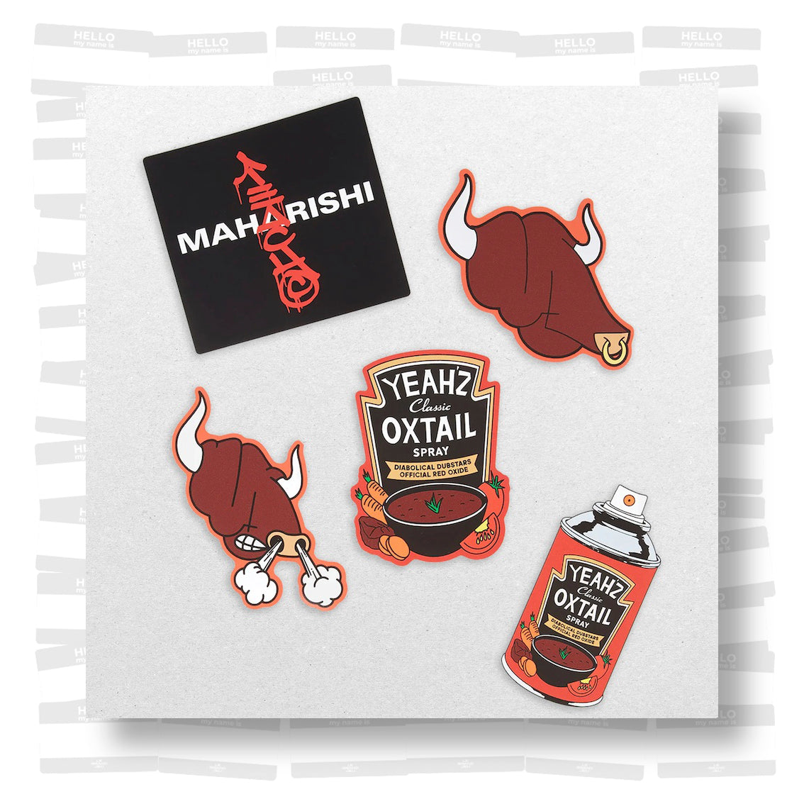 Teach Yeah of the Ox Sticker Pack