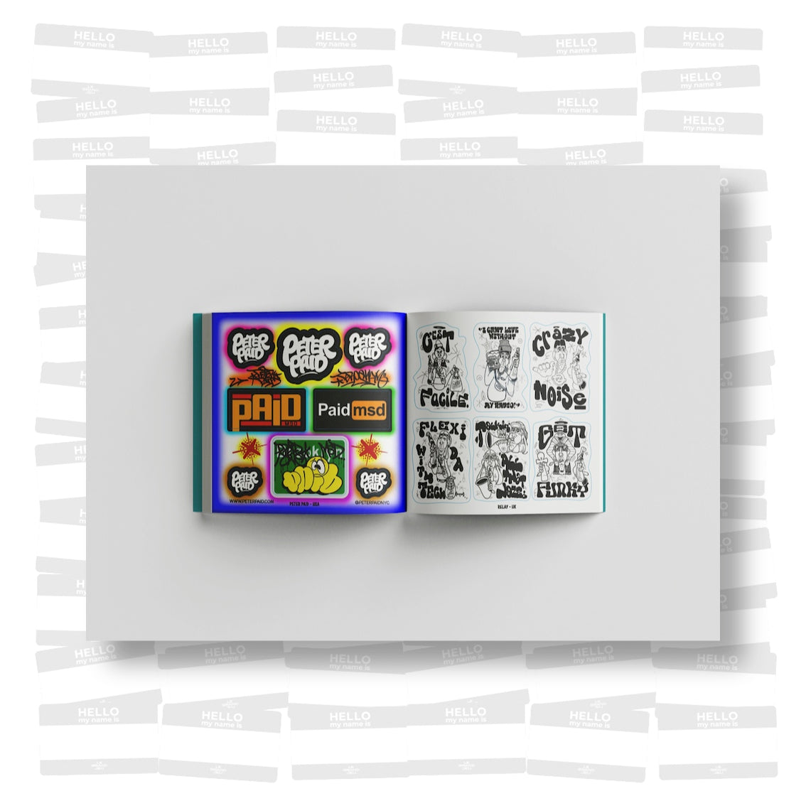 The Graffiti Sticker Book