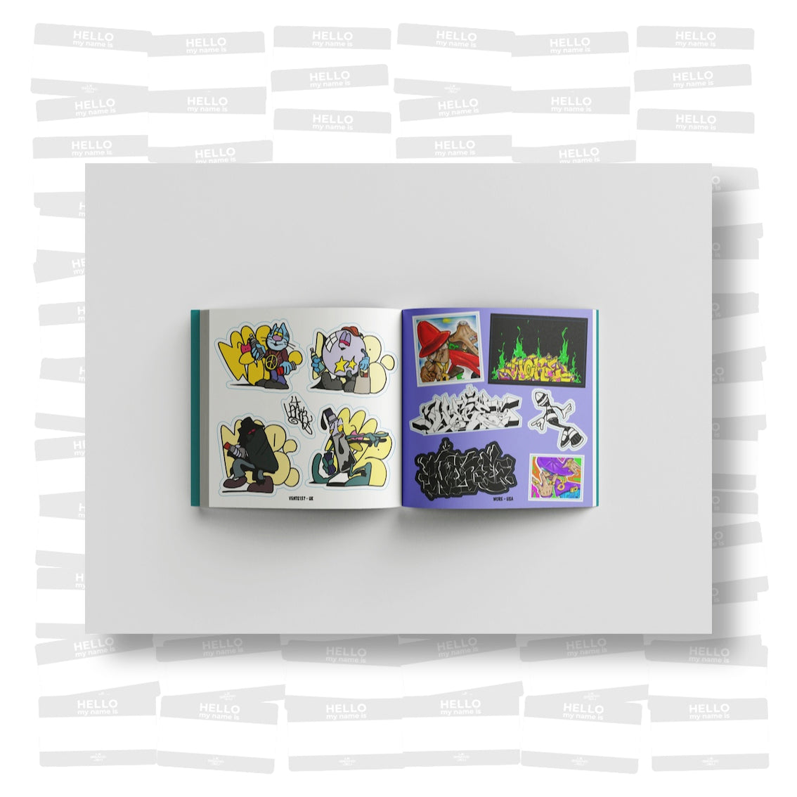 The Graffiti Sticker Book